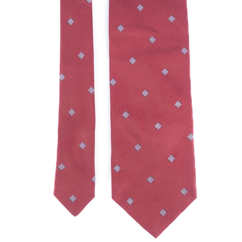 Red Patterned Tie