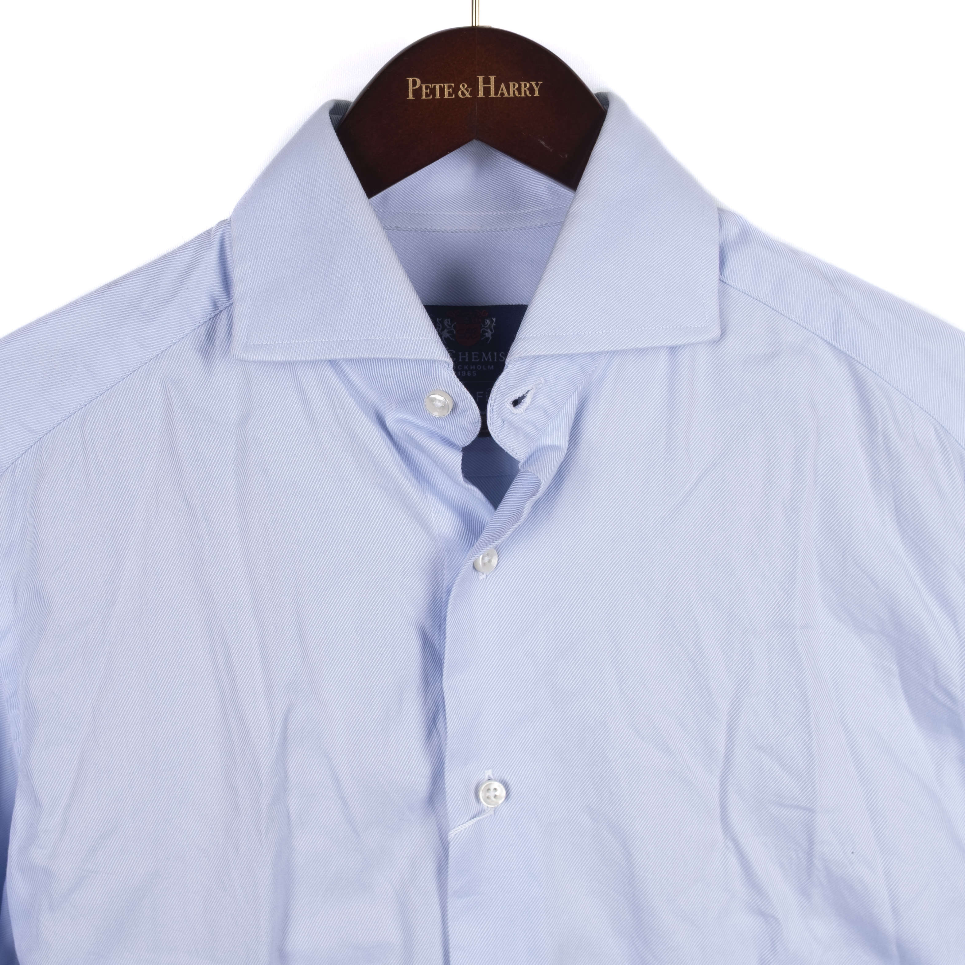 Light Blue French Cuff Shirt