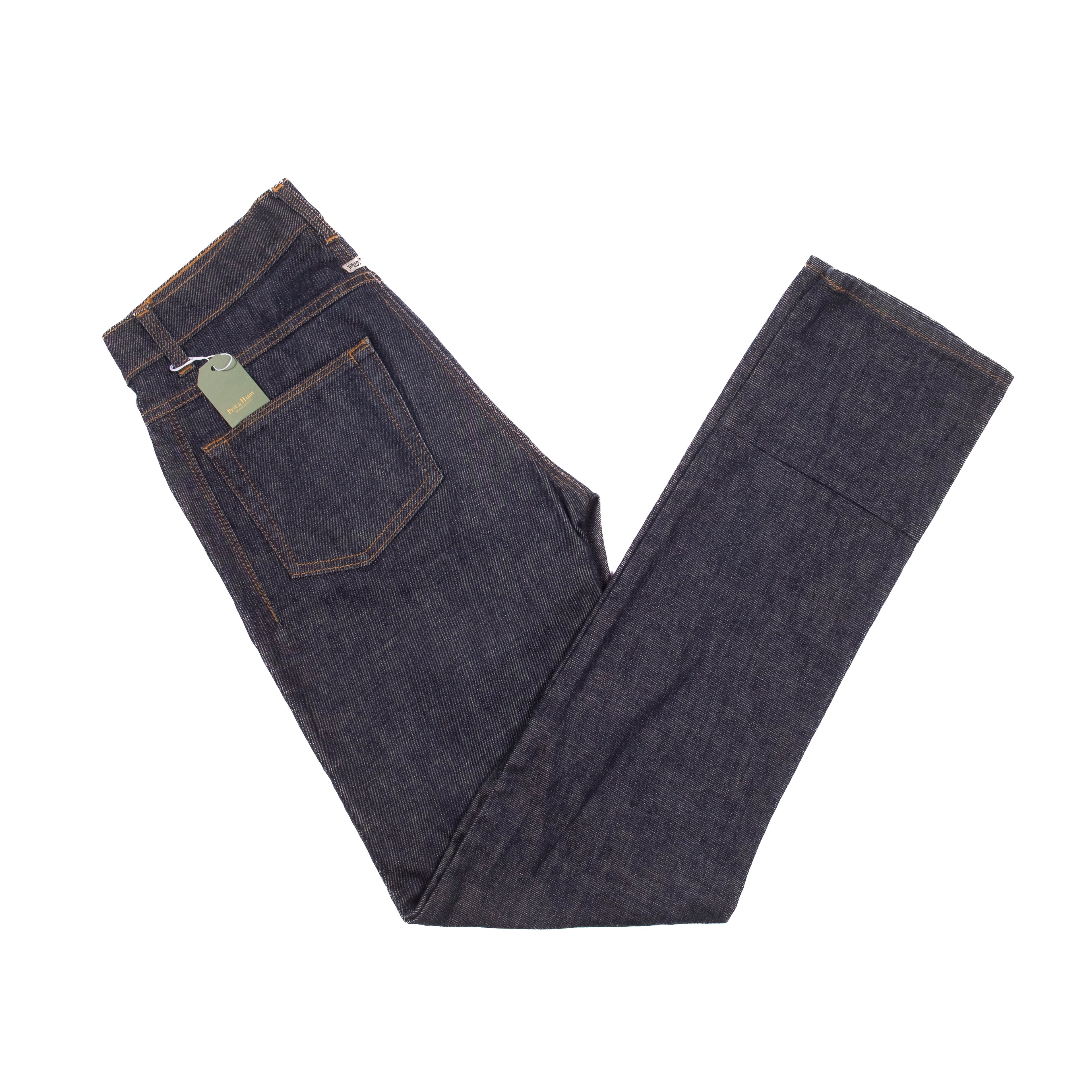 Jaggy Dark Blue Jeans
