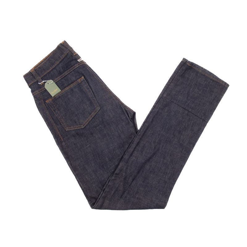 Jaggy Dark Blue Jeans