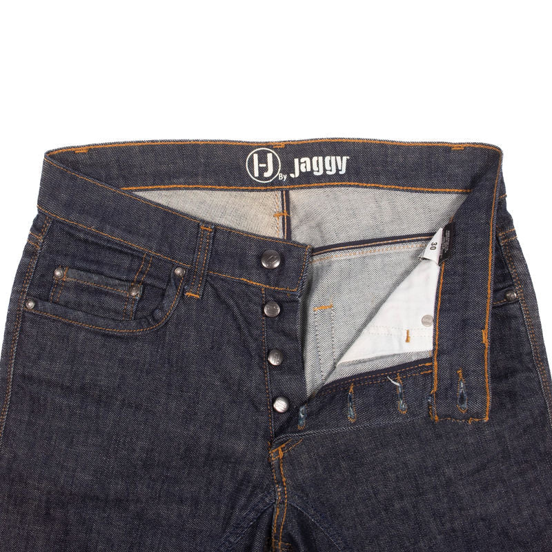 Jaggy Dark Blue Jeans