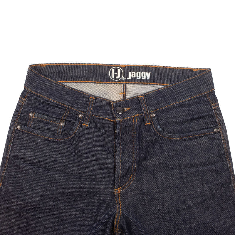 Jaggy Dark Blue Jeans