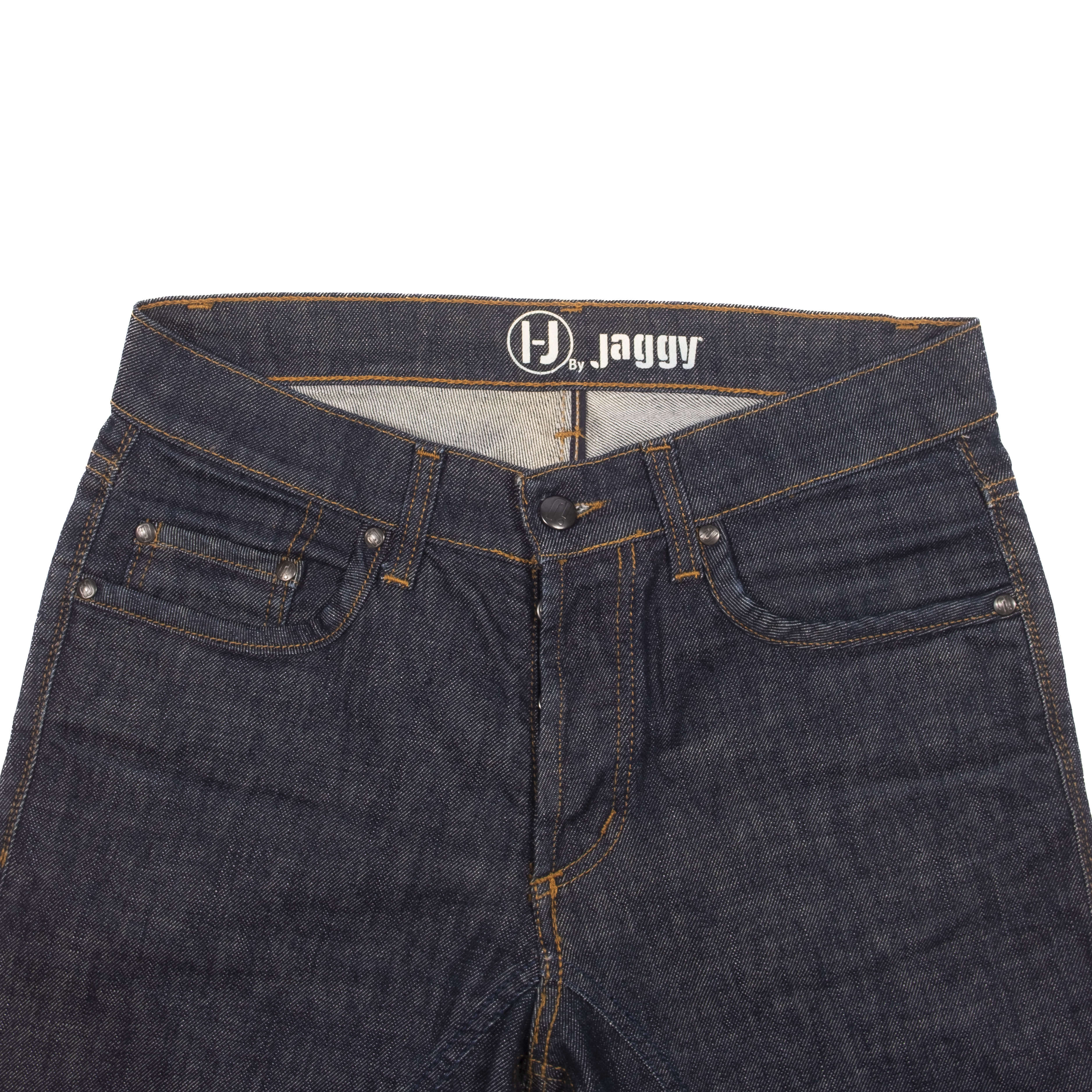 Jaggy Dark Blue Jeans