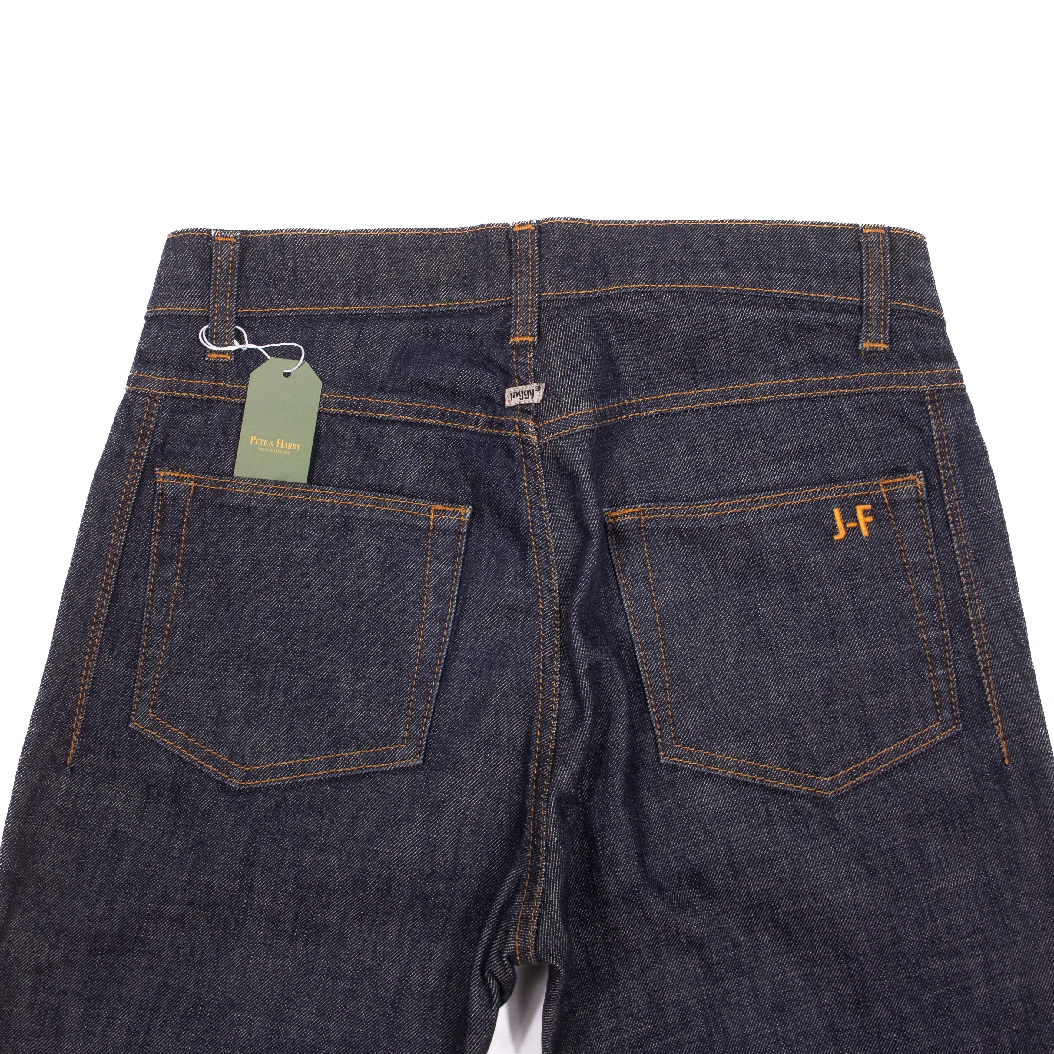 Jaggy Dark Blue Jeans