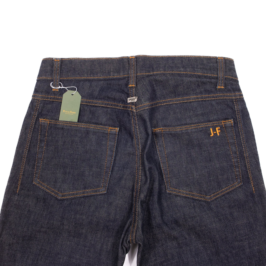 Jaggy Dark Blue Jeans