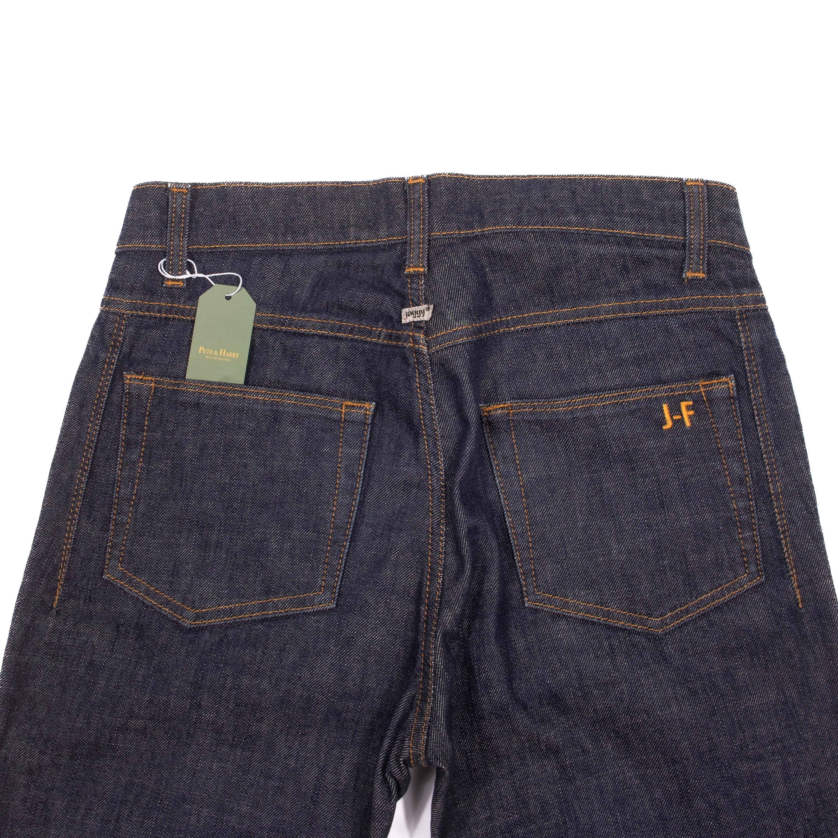 Jaggy Dark Blue Jeans