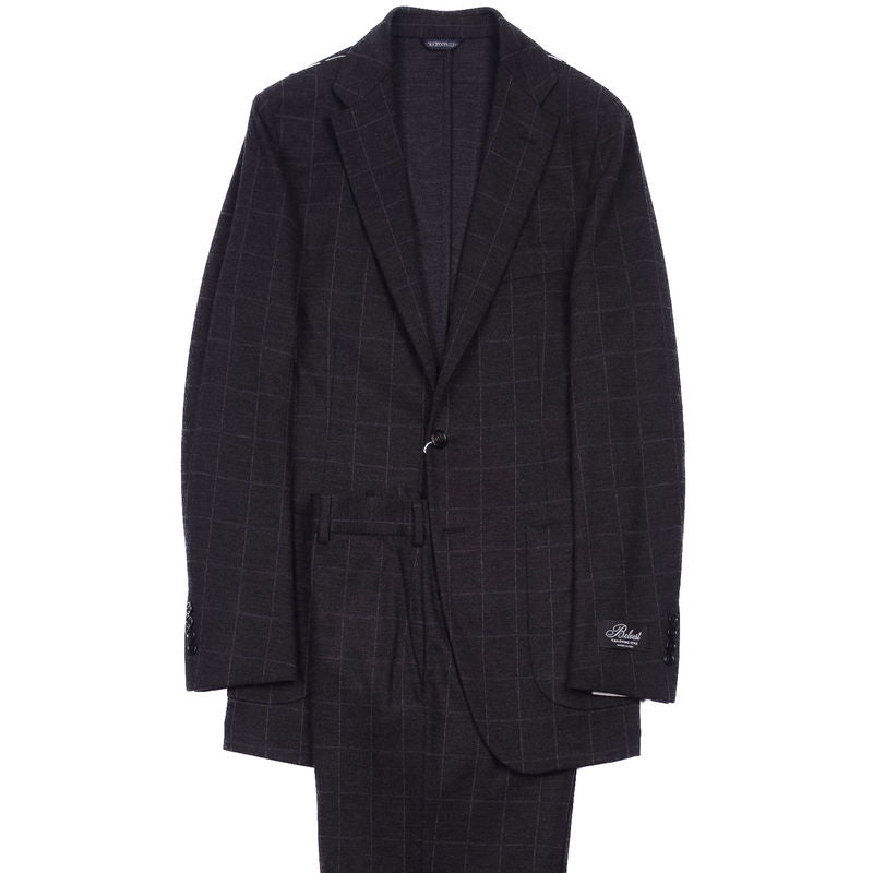 Charcoal with Checks Business Suit