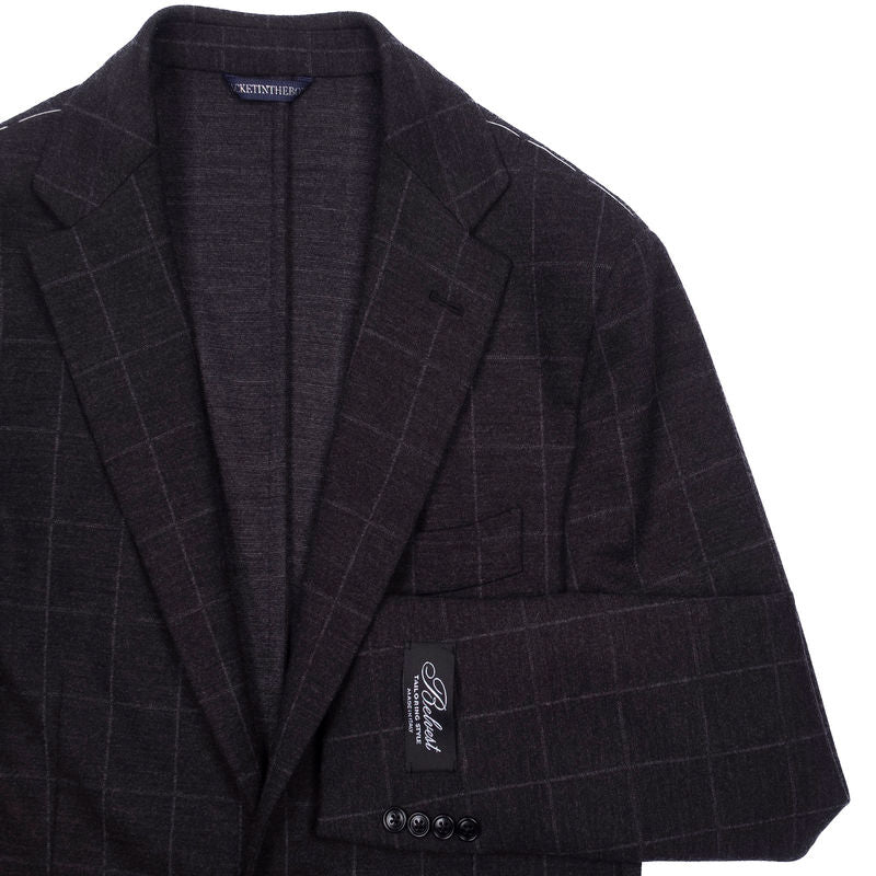 Charcoal with Checks Business Suit