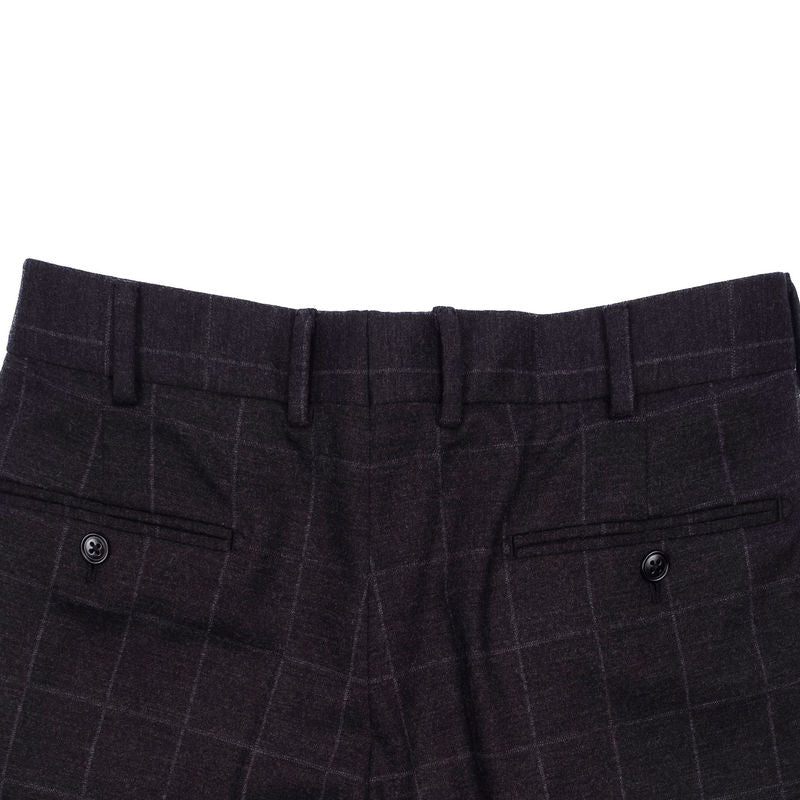 Charcoal with Checks Business Suit