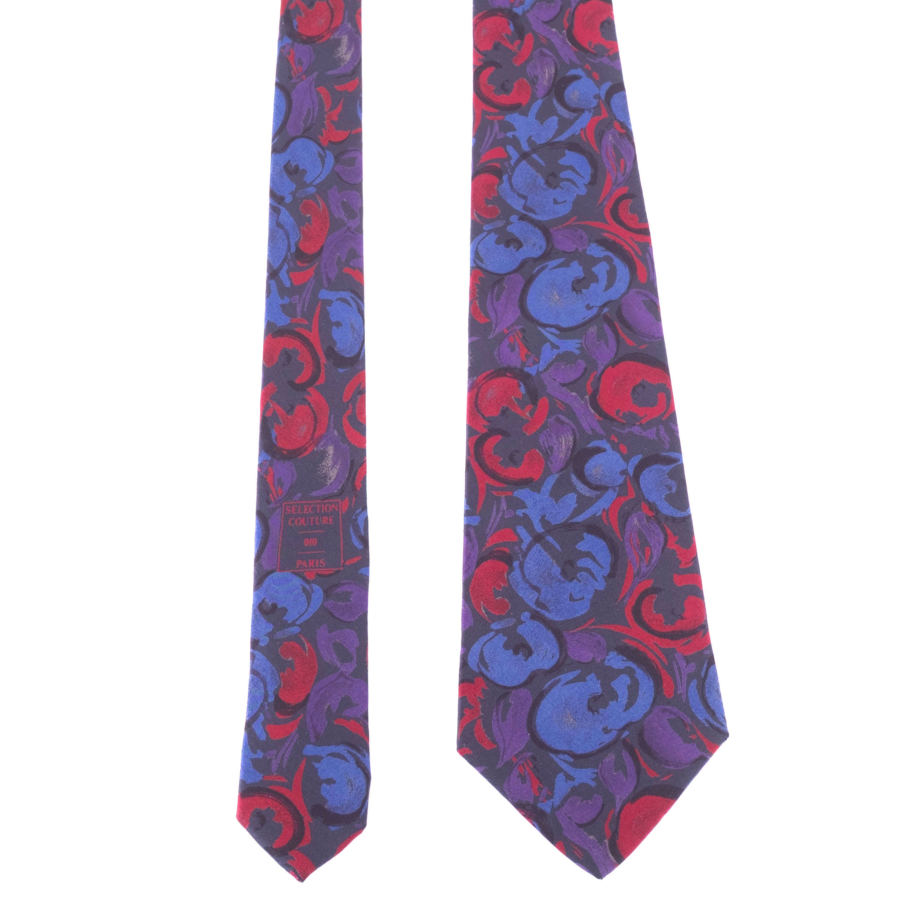 Navy Patterned Tie