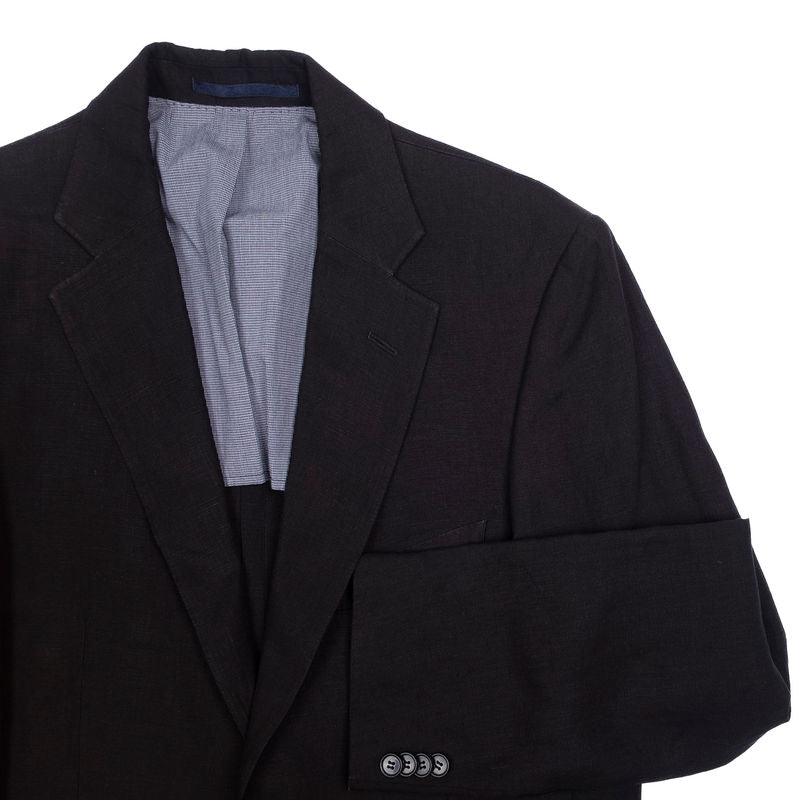 Navy Linen Sport Coat