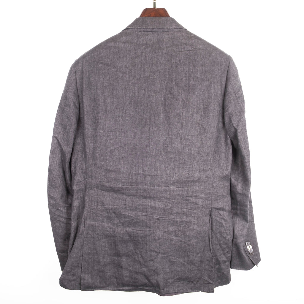 Grey Silk/Linen Suit