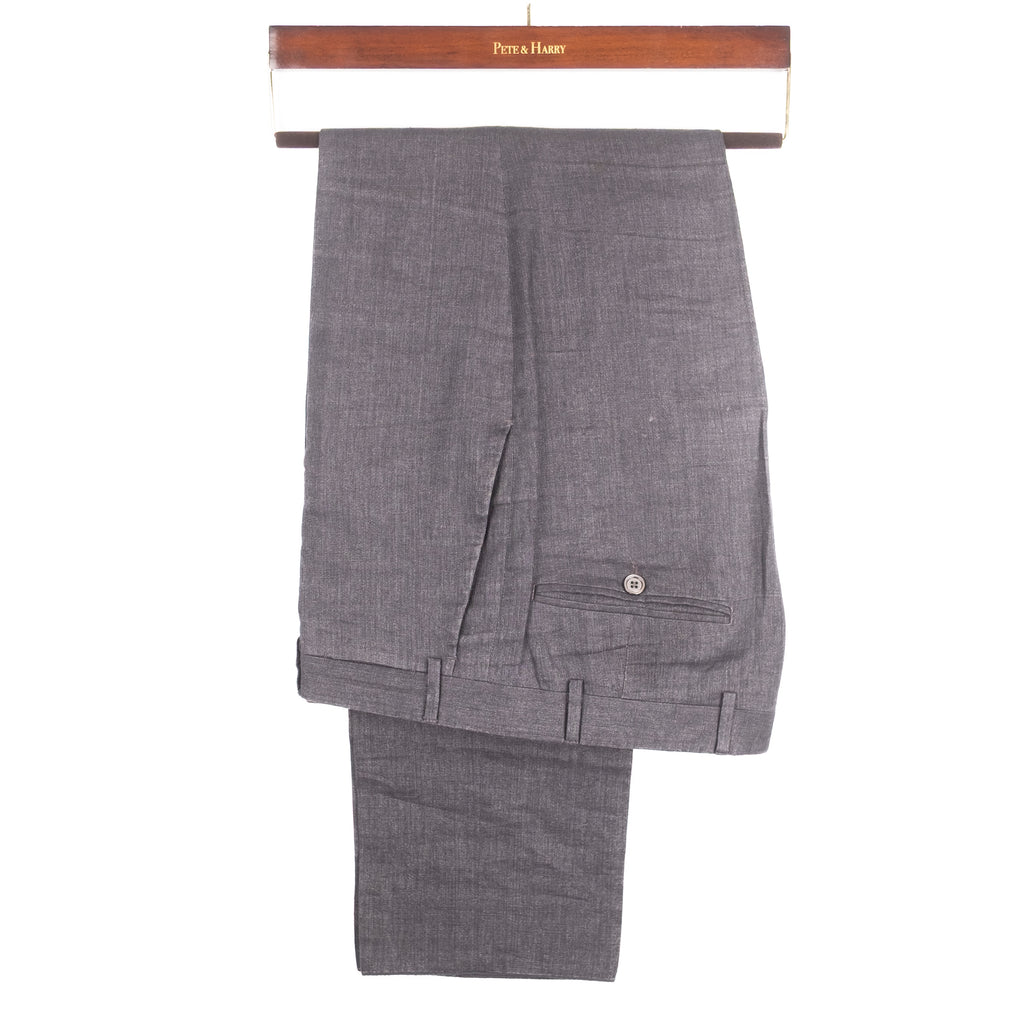Grey Silk/Linen Suit