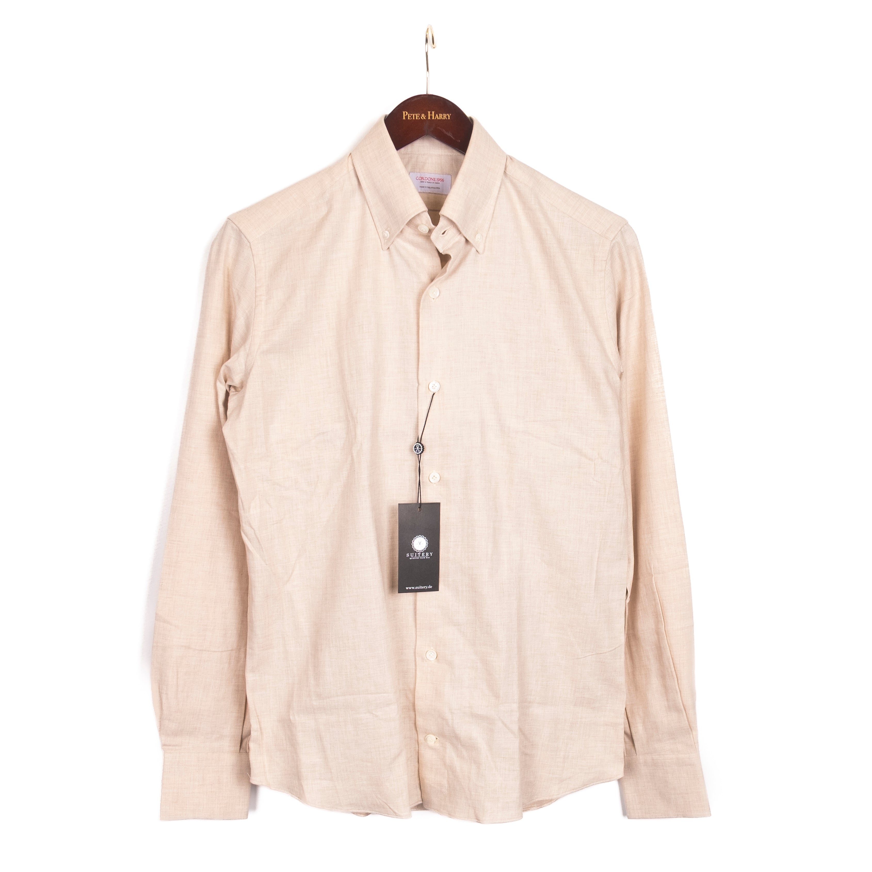 Beige Buttondown Shirt