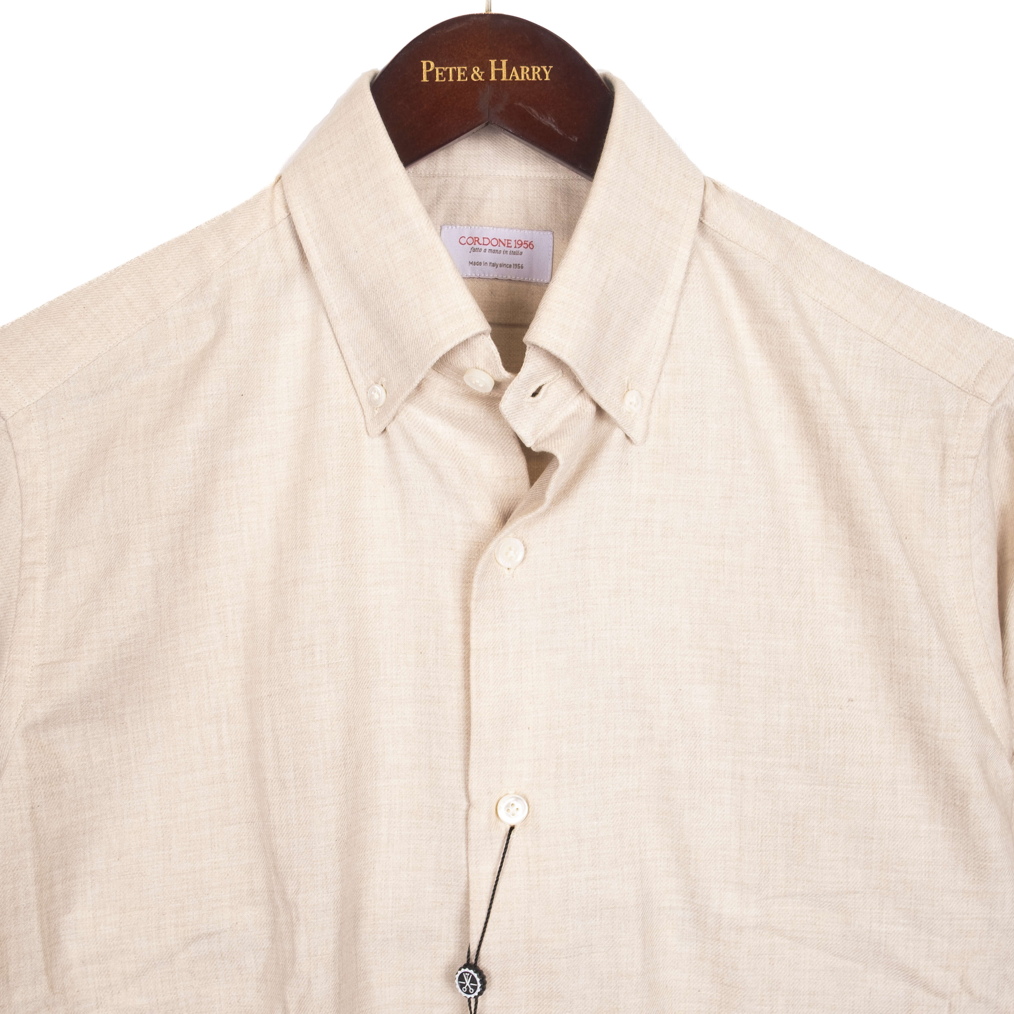 Beige Buttondown Shirt