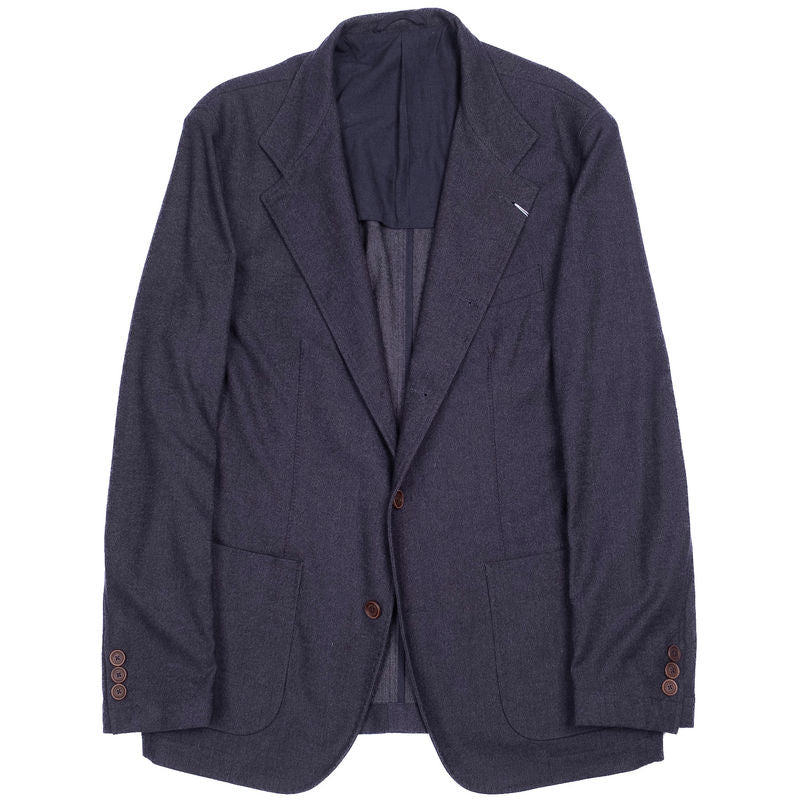 Grey/Blue Wool Jacket