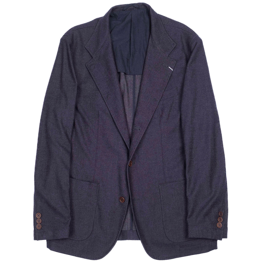 Grey/Blue Wool Jacket