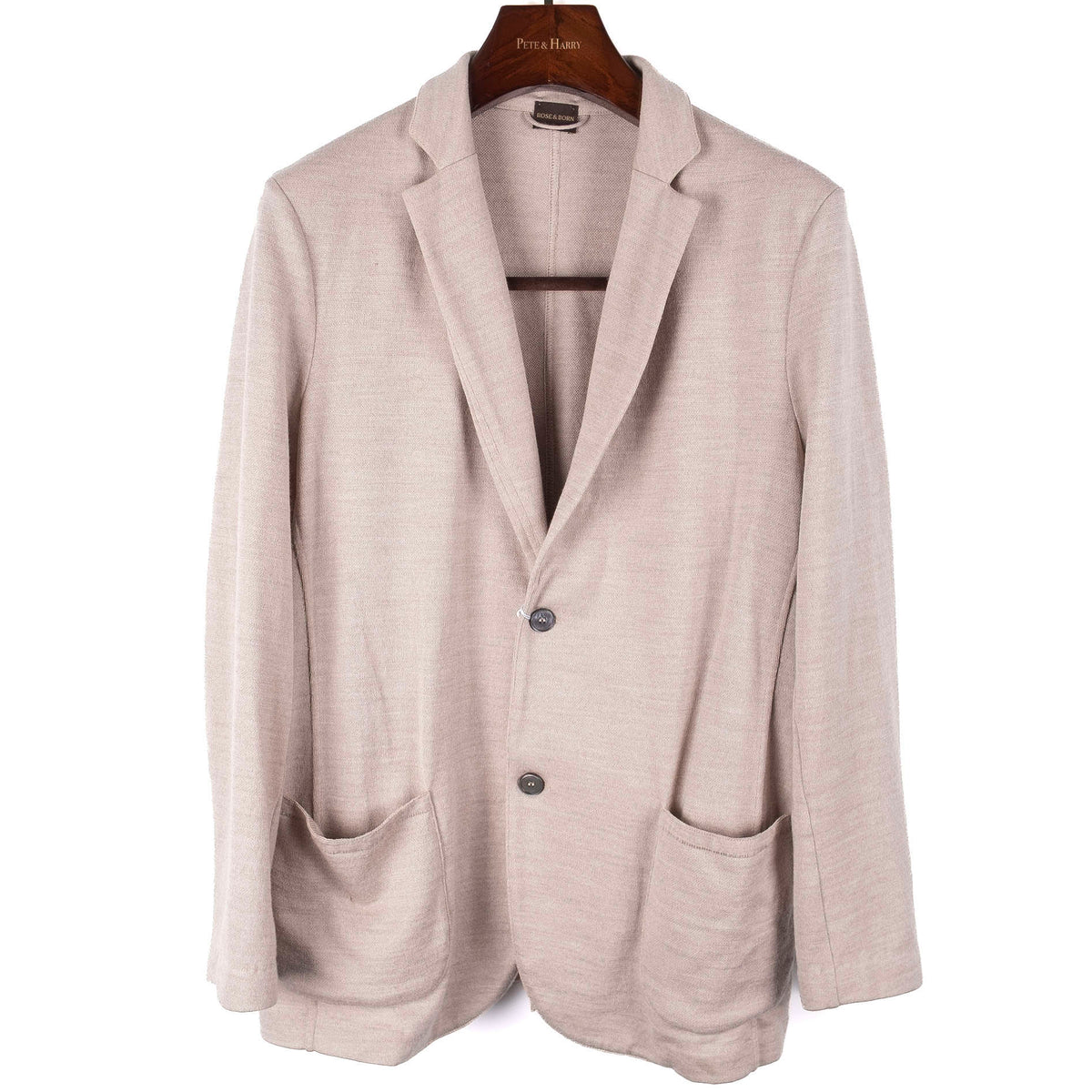 Oatmeal Jersey Sport Coat