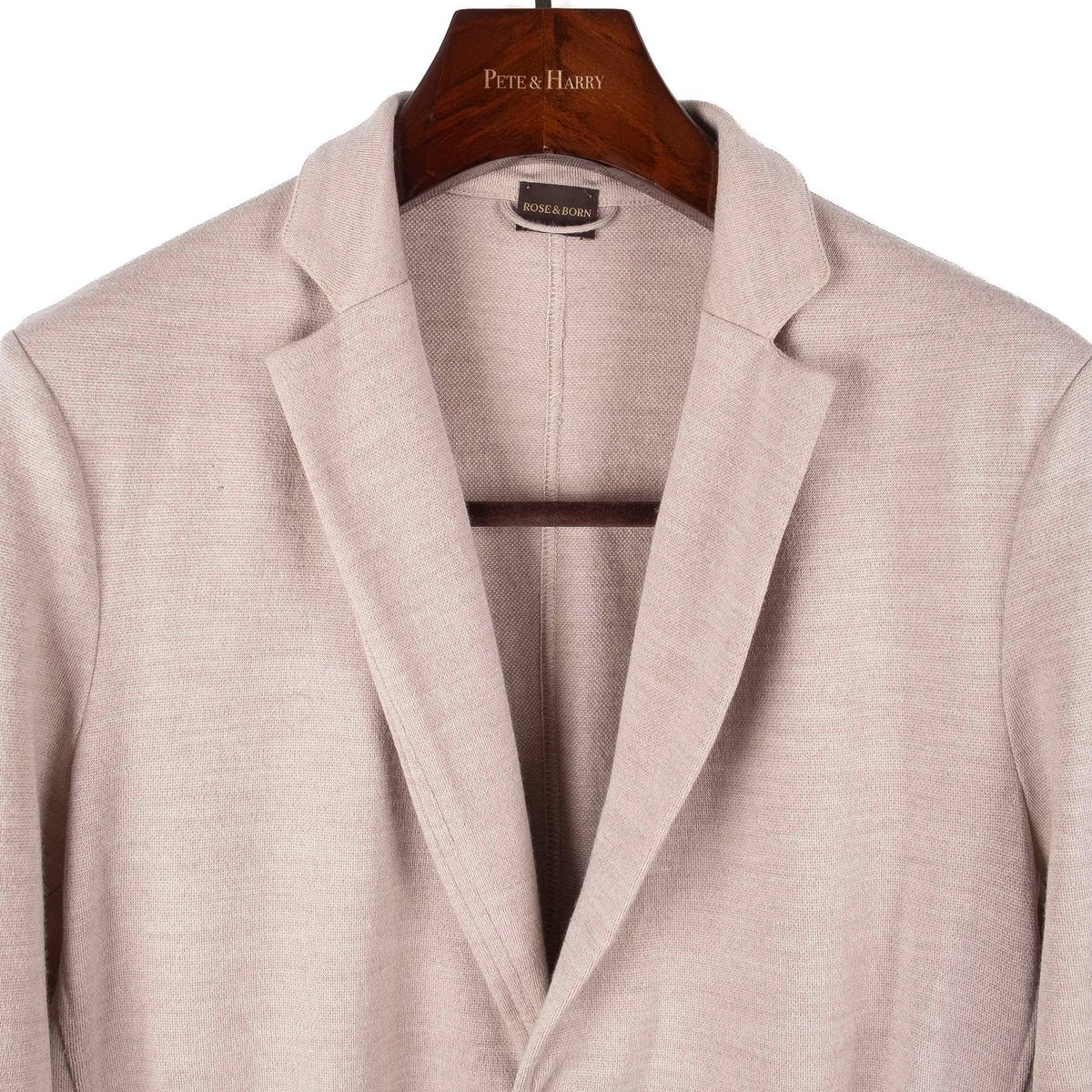 Oatmeal Jersey Sport Coat