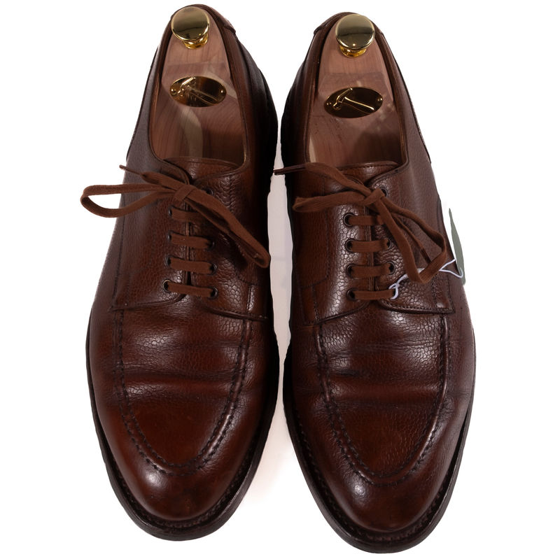 Polo Ralph Lauren Brown Grain Leather Derbies