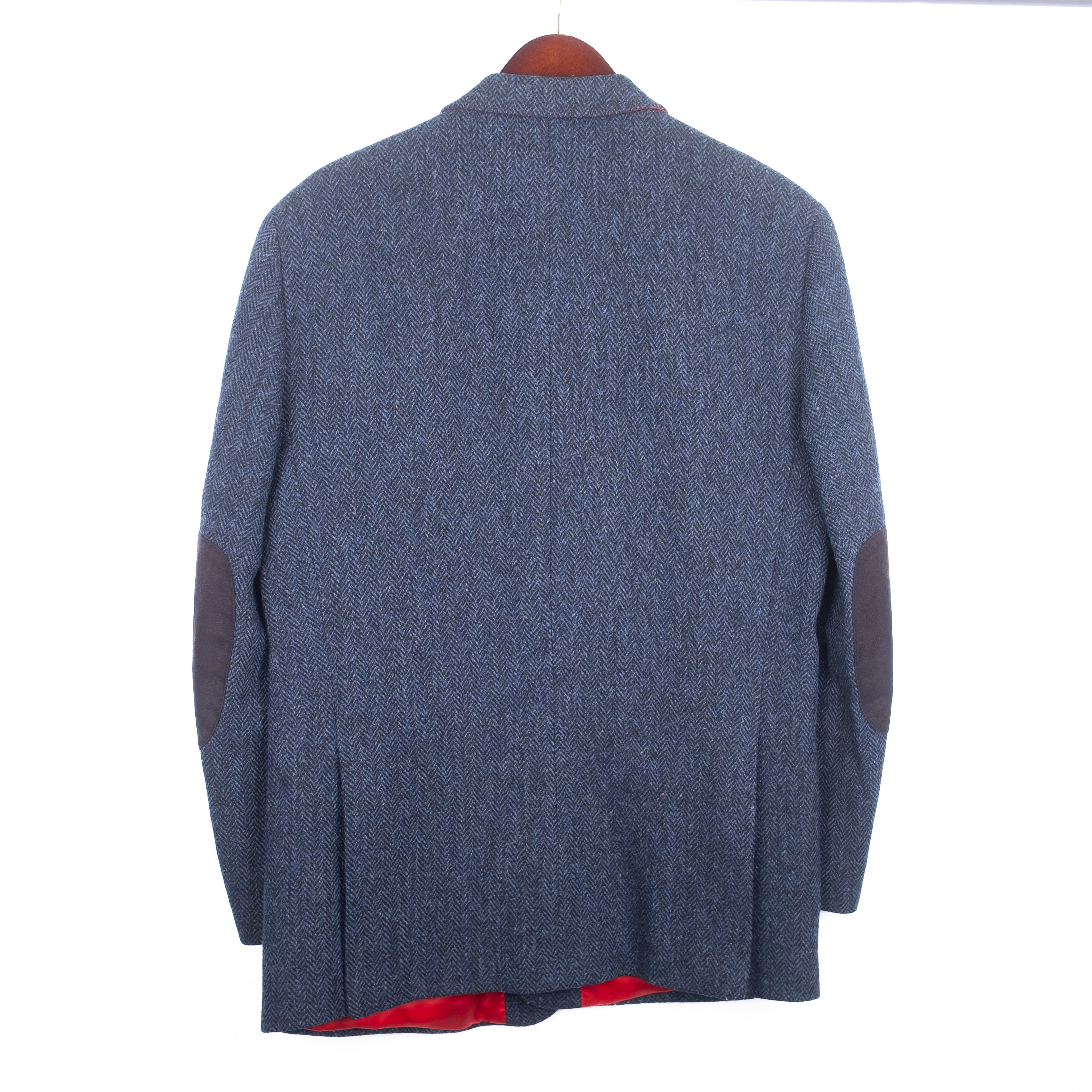 Navy Harris Tweed Sport Coat