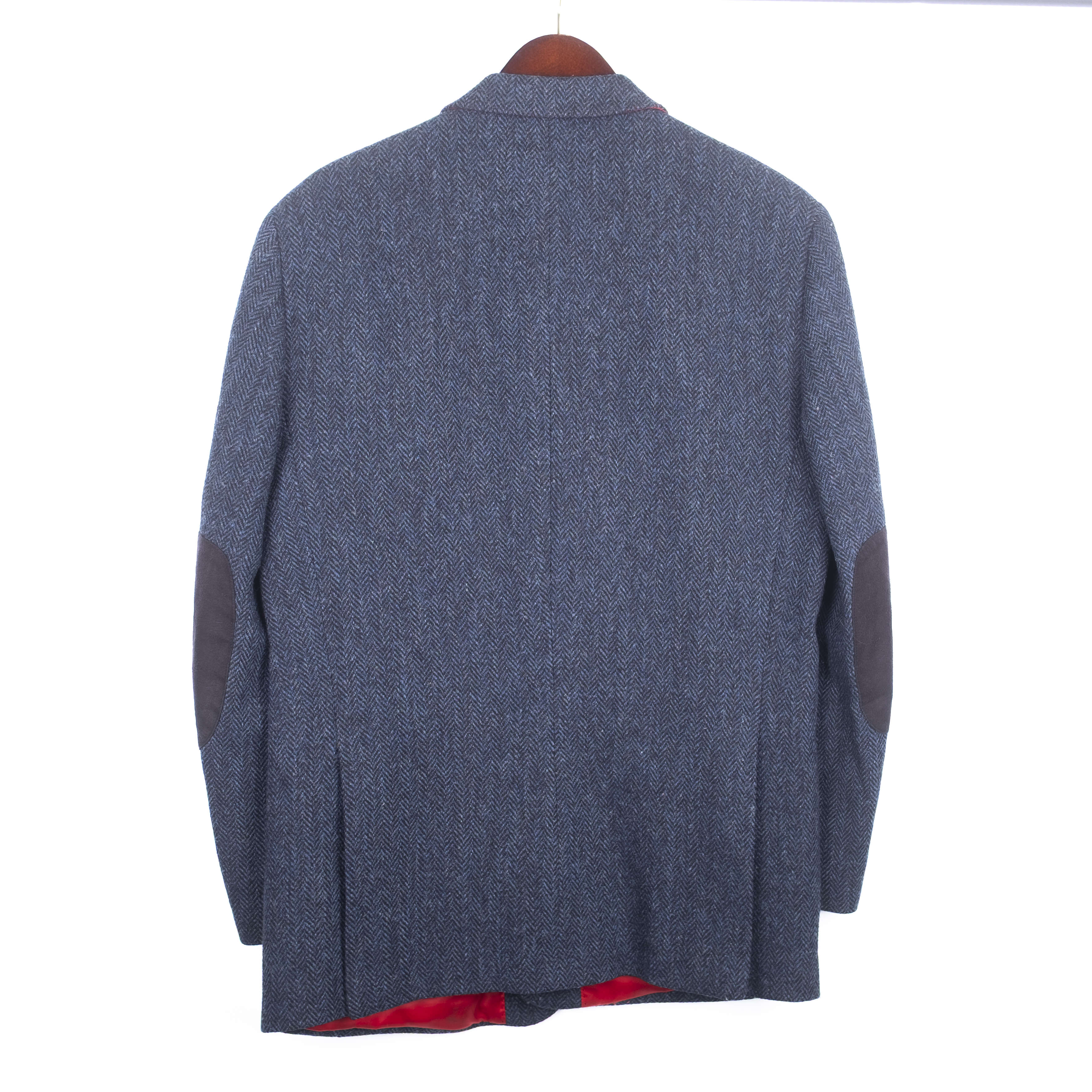 Navy Harris Tweed Sport Coat