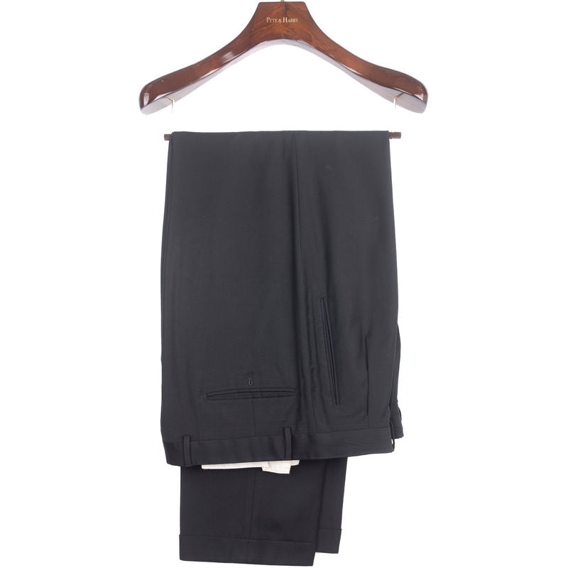 Black Notch Lapel Suit