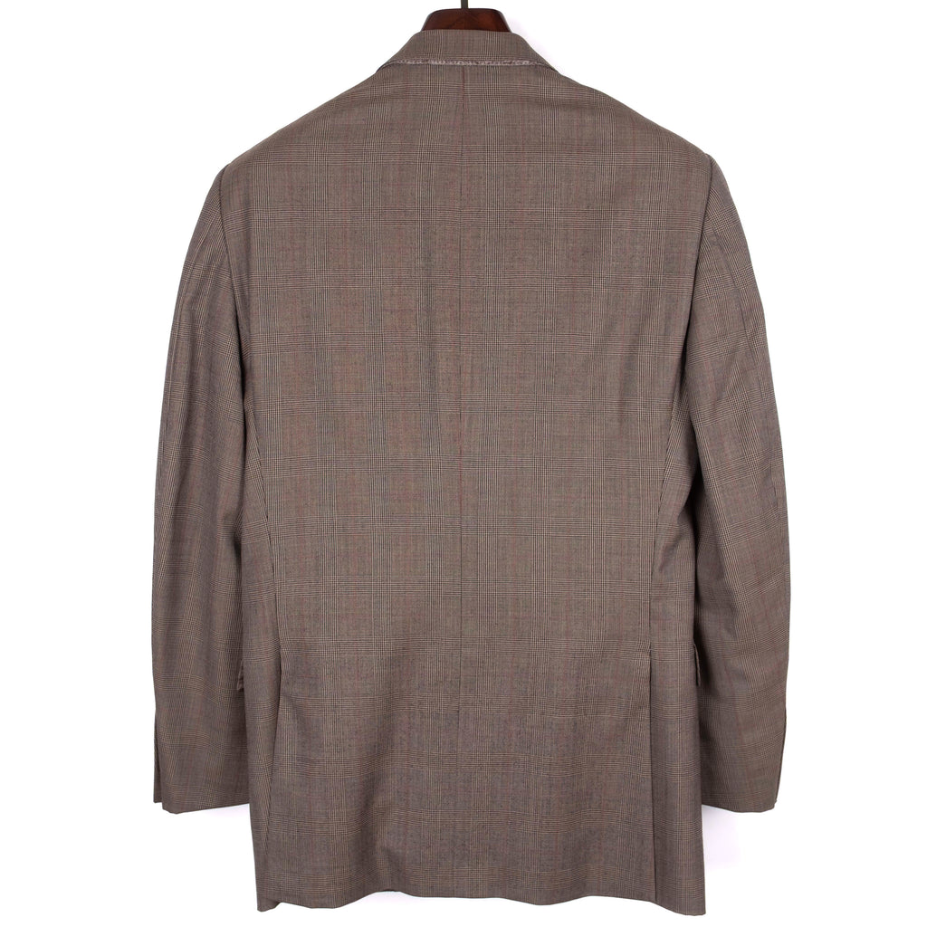 Brown Checked Suit