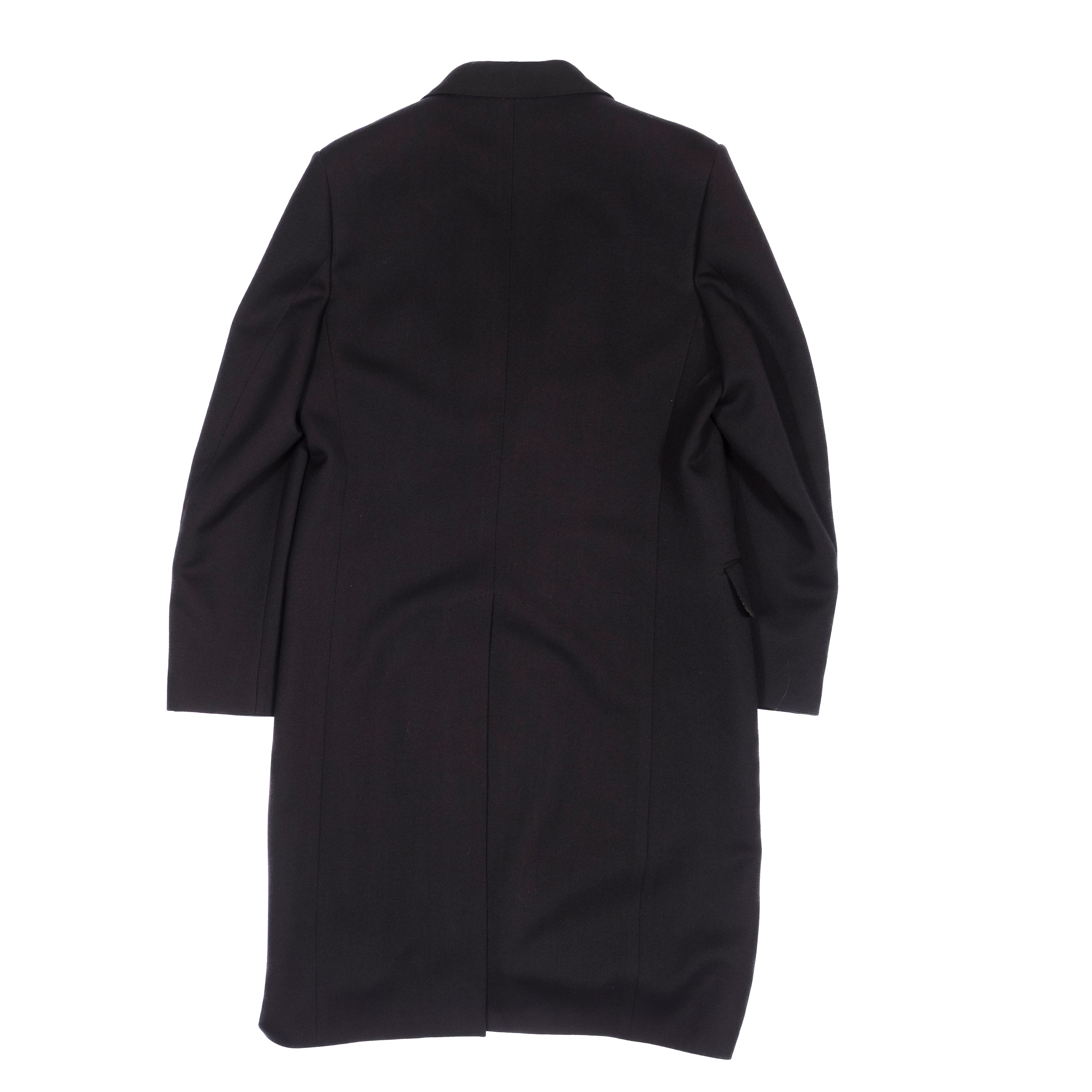 Neapolitan Hand Tailored Navy Coat