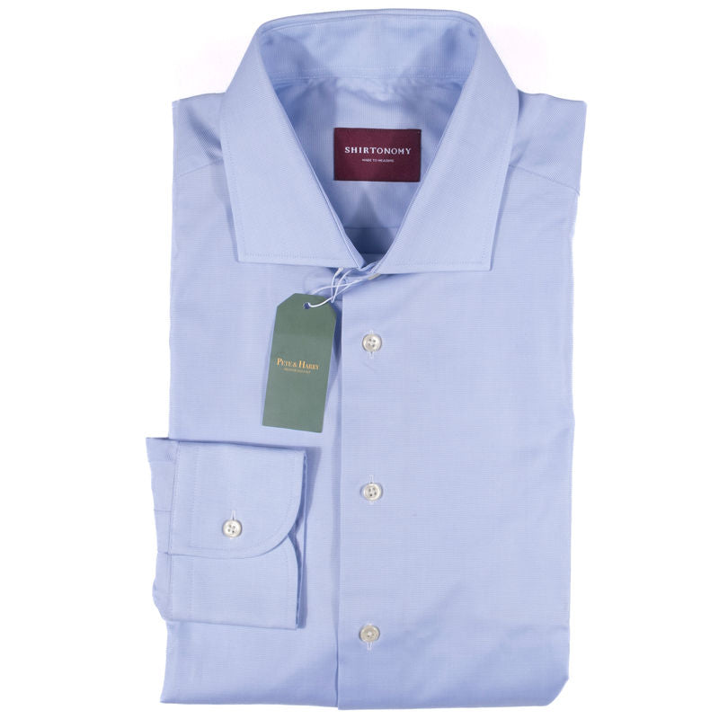 Shirtonomy Blue Shirt Sz 42.5