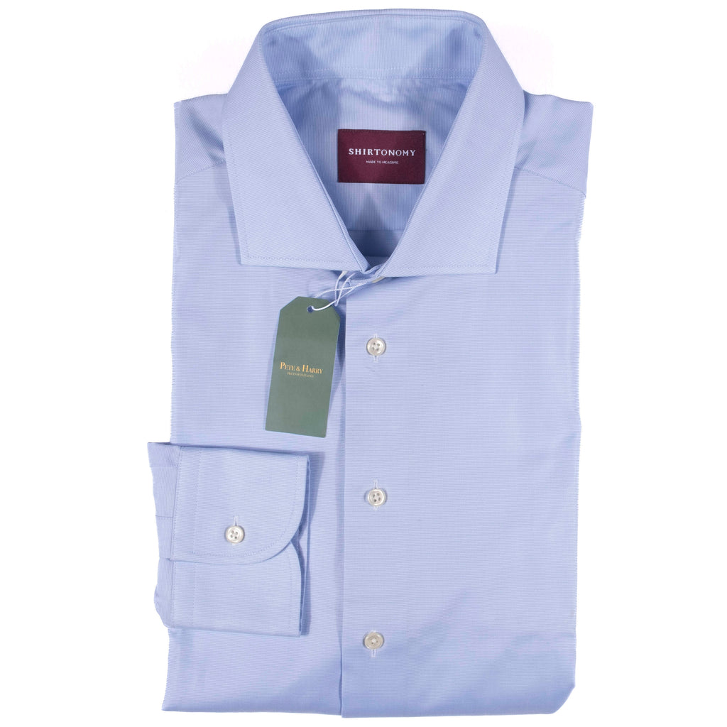 Shirtonomy Blue Shirt Sz 42.5