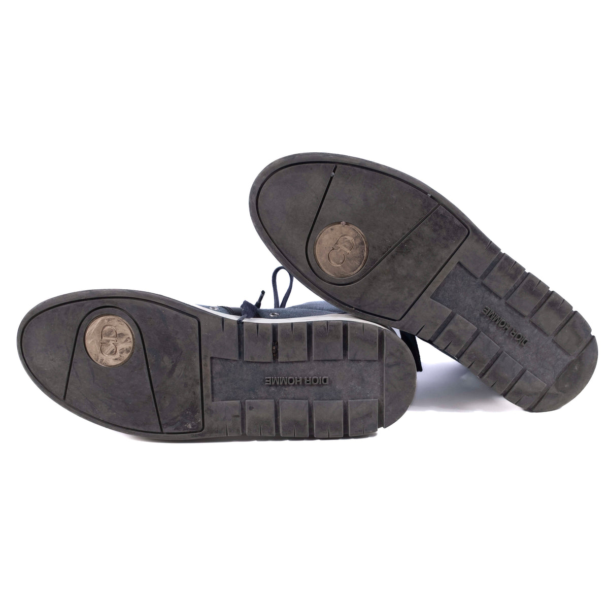 Dior Blue High Top Sneaker