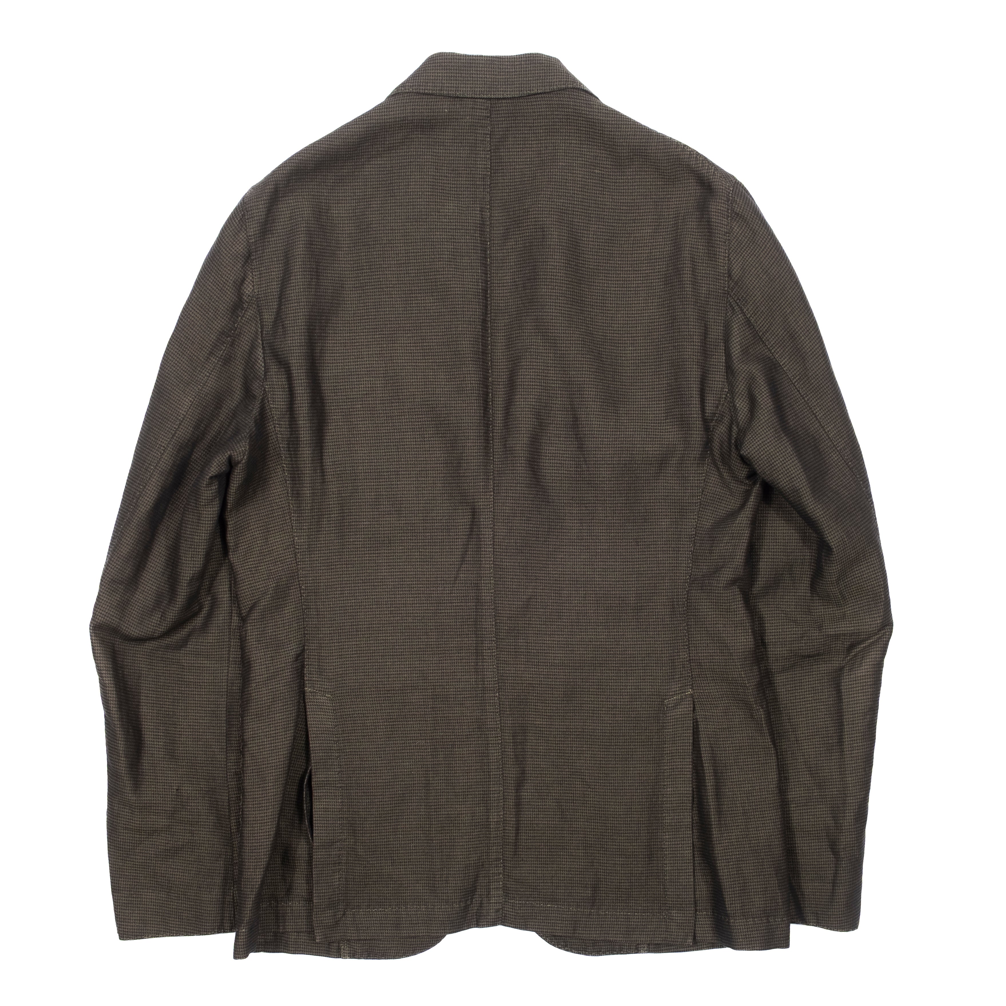 L.B.M. 1911 Green Linen/Cotton Sport Coat