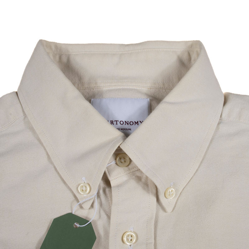 Cream Buttondown Shirt Sz 37.5