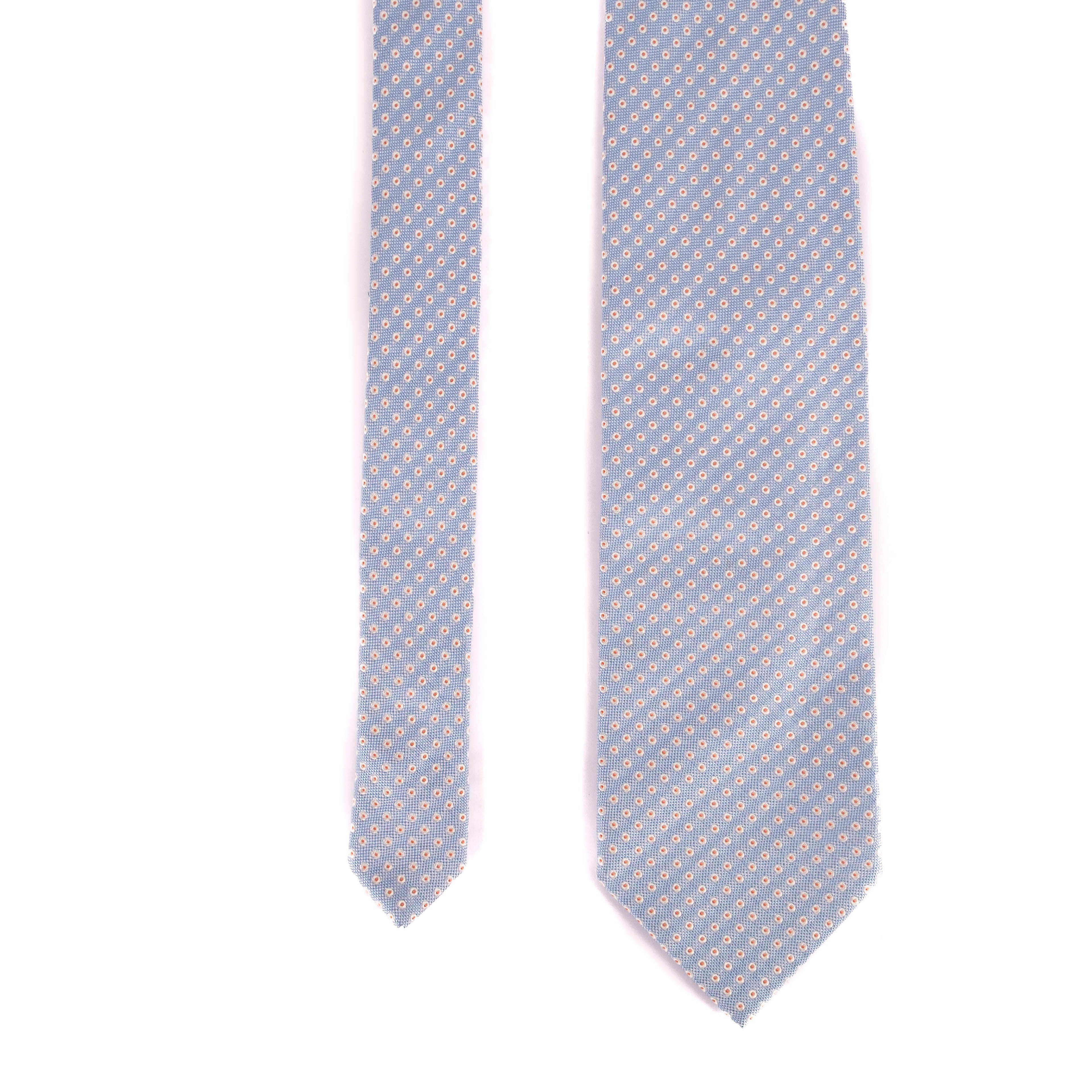 Light Blue Dotted Tie