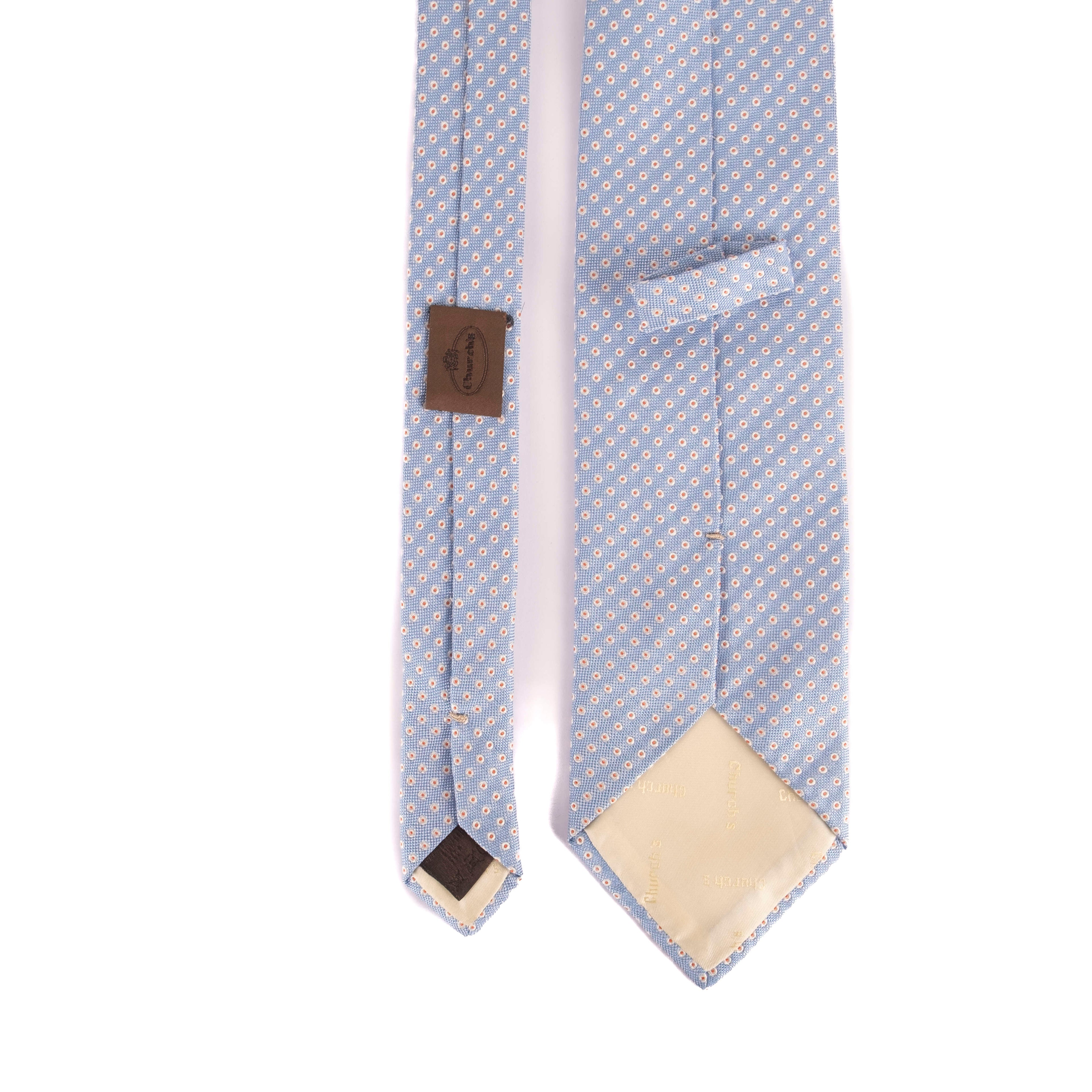Light Blue Dotted Tie