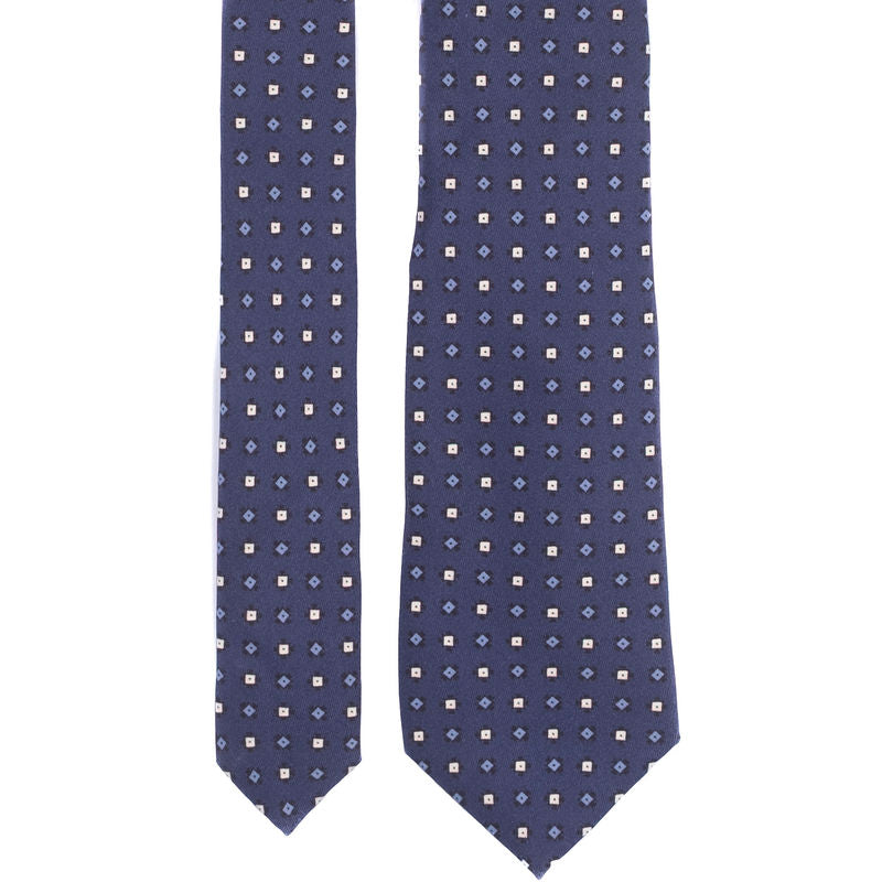 Blue Patterned Tie