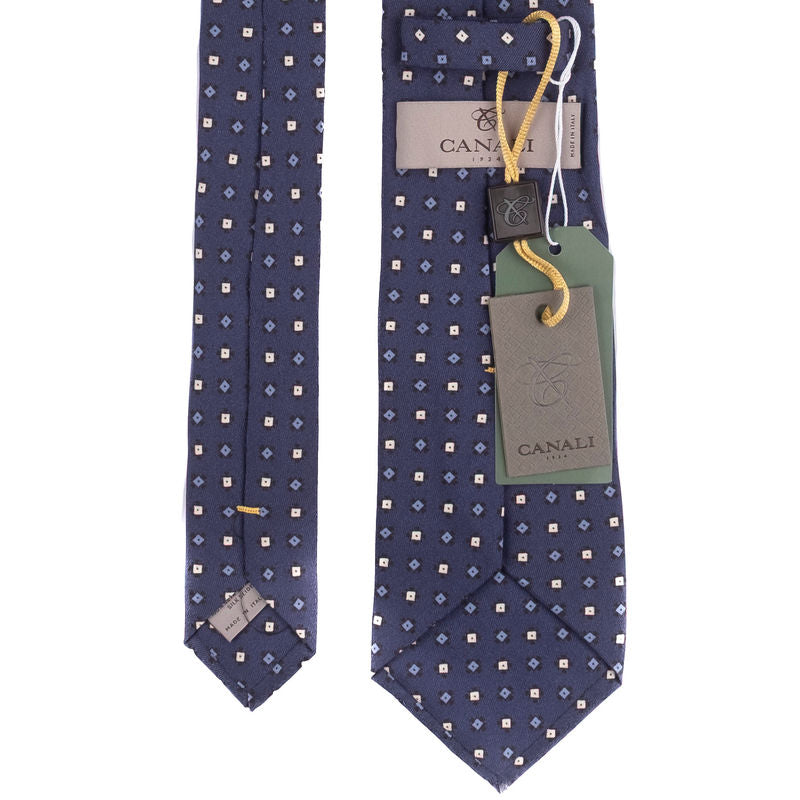 Blue Patterned Tie