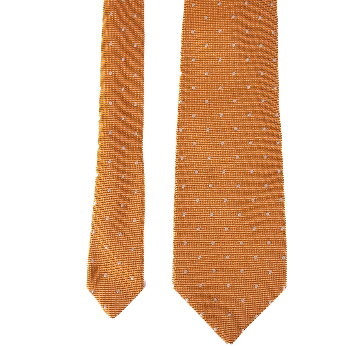 Orange Polka Dot Tie