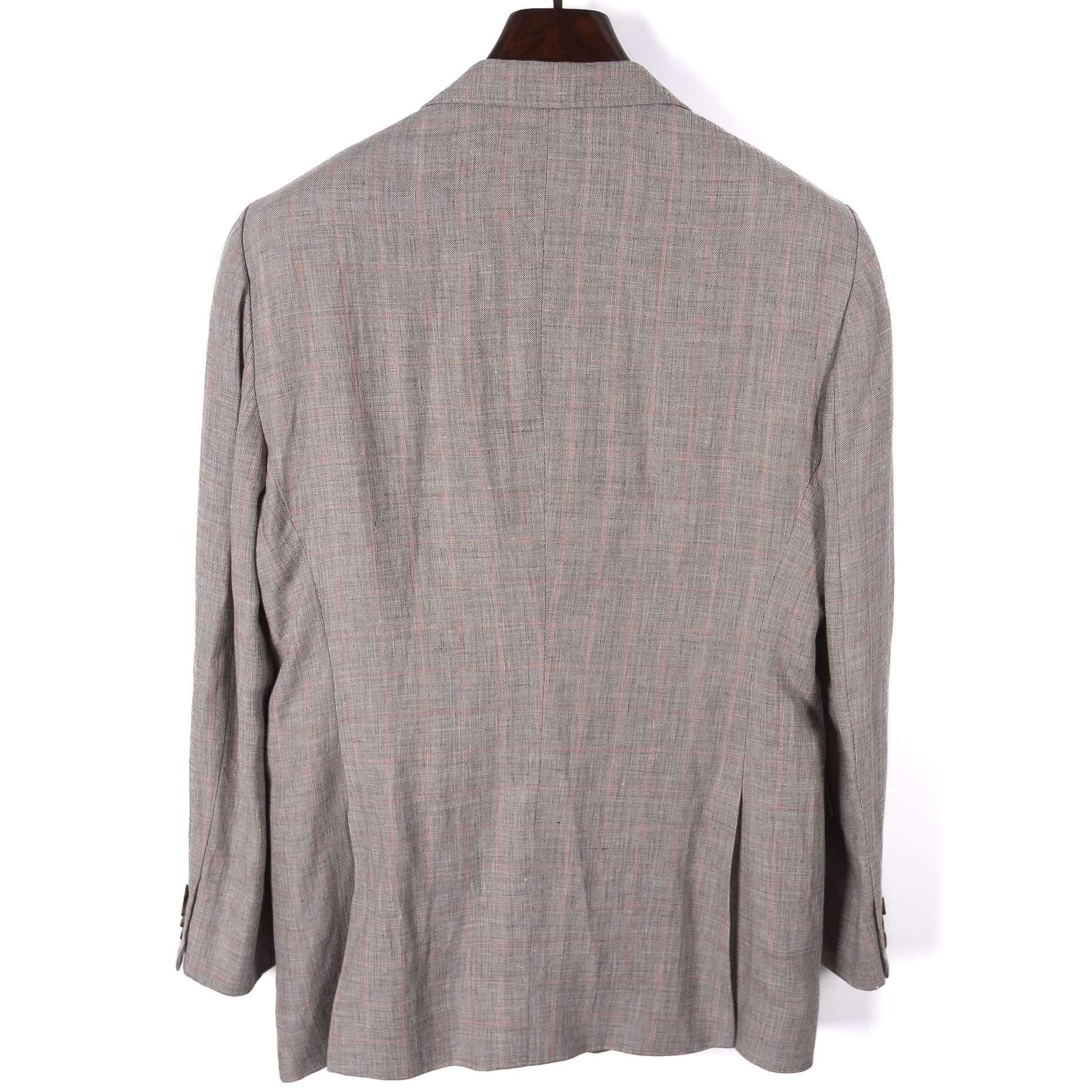 Beige Checked Sport Coat