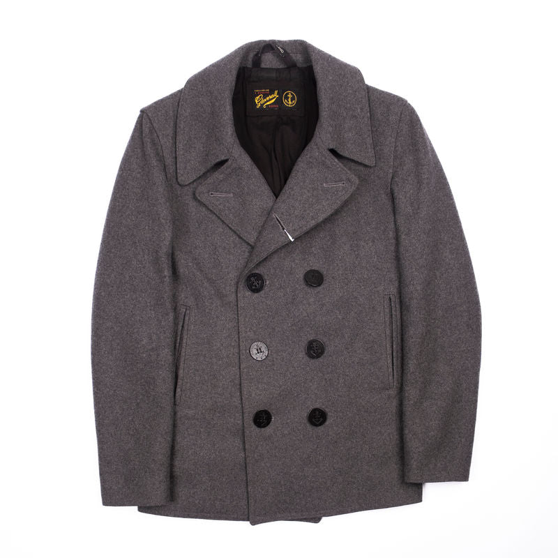 Grey Peacoat