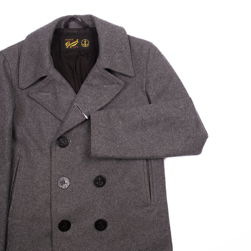Grey Peacoat