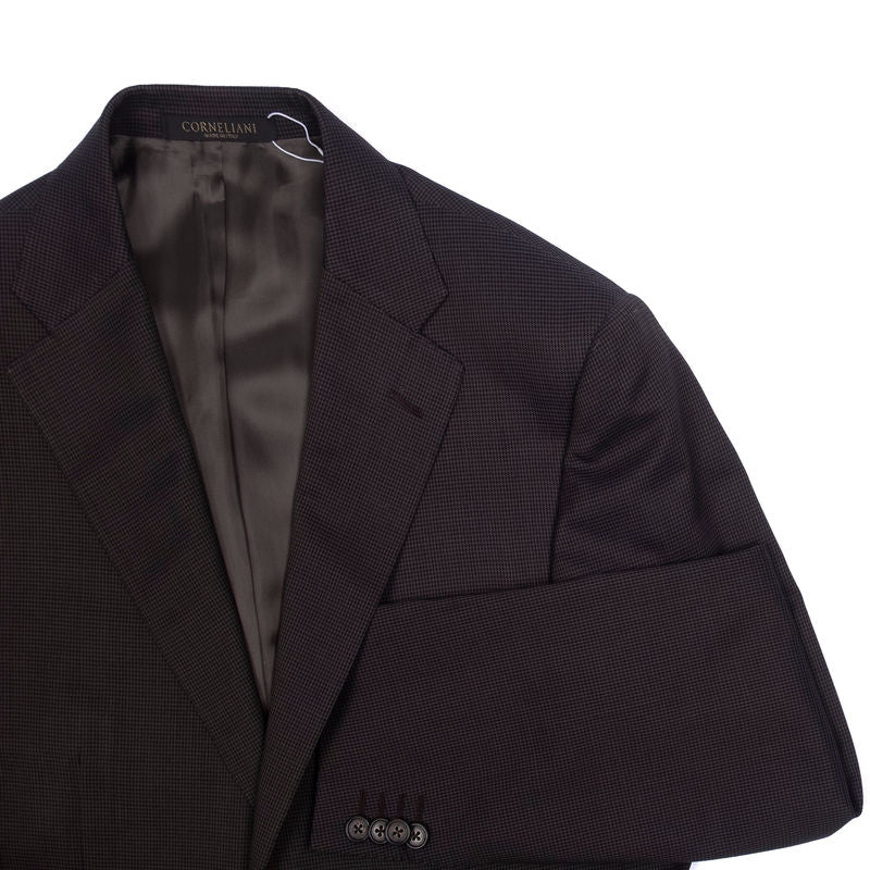 Grey Mini Houndstooth Suit