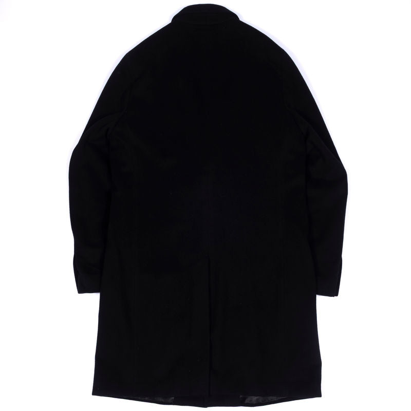 Zegna Black Wool/Cashmere Winter Coat