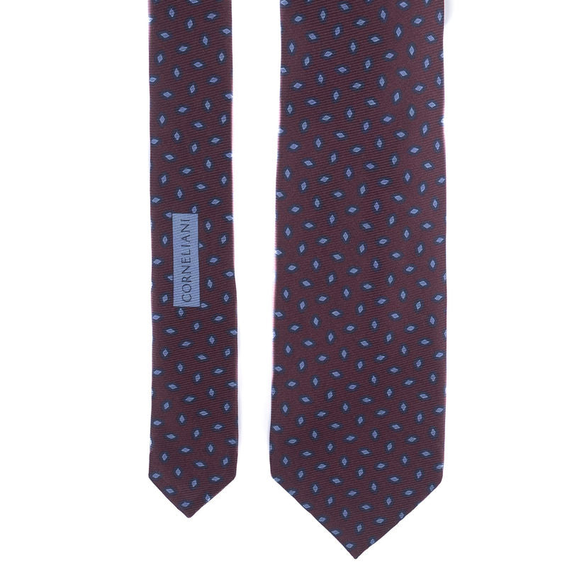 Burgundy Patterned Tie