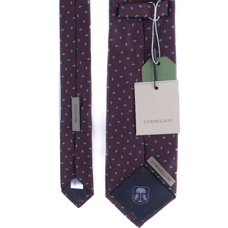 Burgundy Patterned Tie