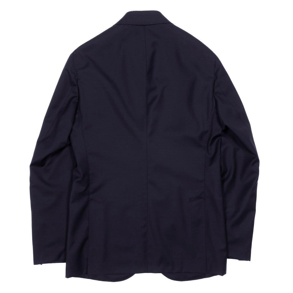 Neapolitan Hand Tailored Navy Wool Sport Coat Sz 48