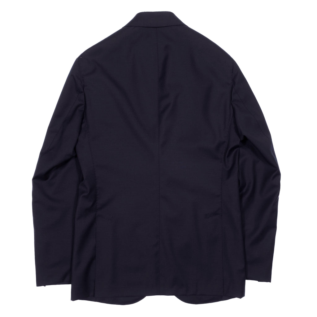 Neapolitan Hand Tailored Navy Wool Sport Coat Sz 48