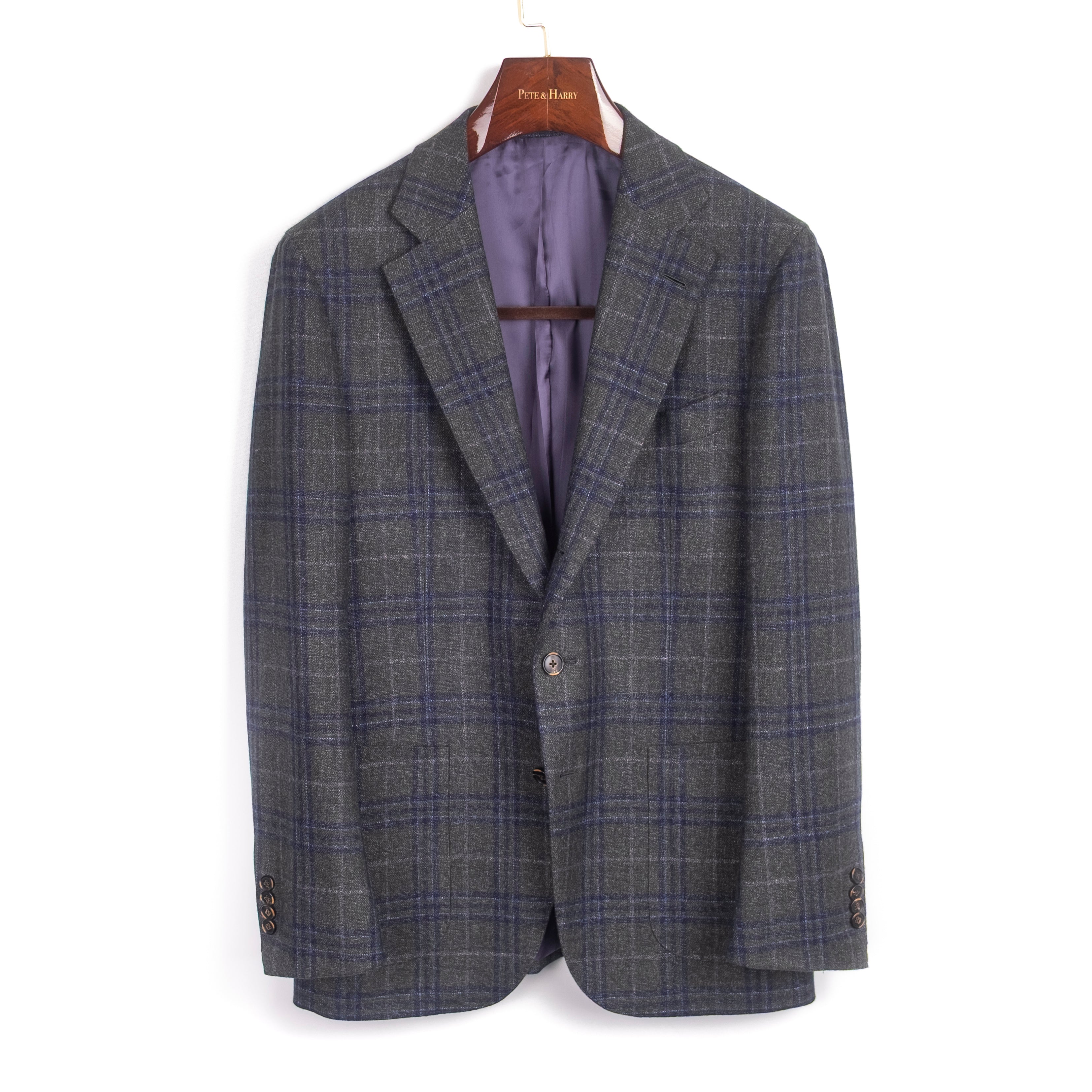 Green Checks Patch Pocket Sport Coat