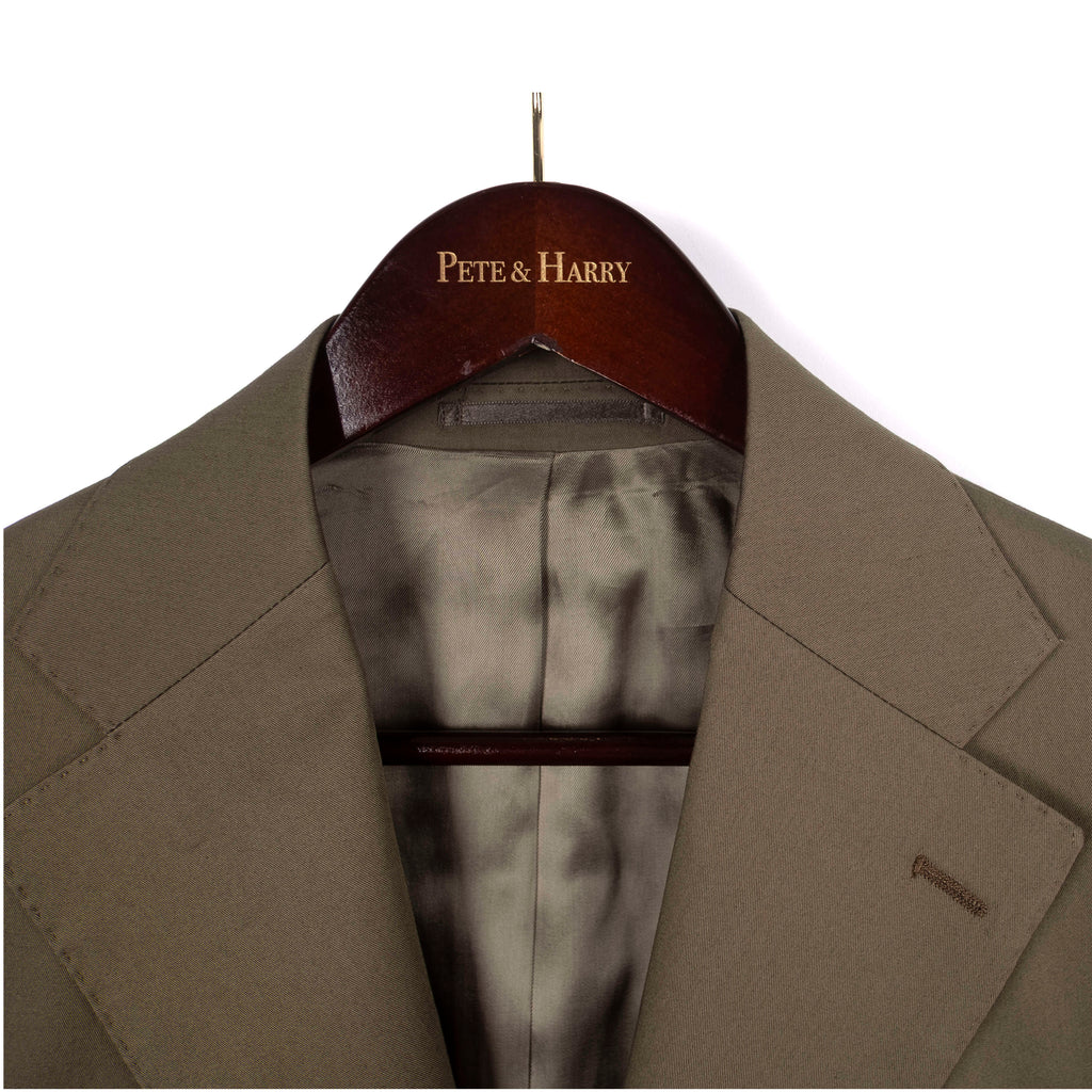 Olive Cotton Sport Coat